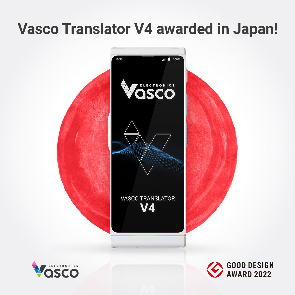 Vasco V4 získalo Good Design Award